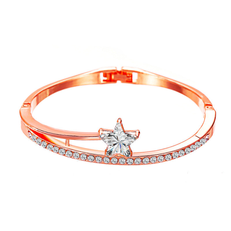 Pulsera Cristal Geométrica Corazón al por mayor